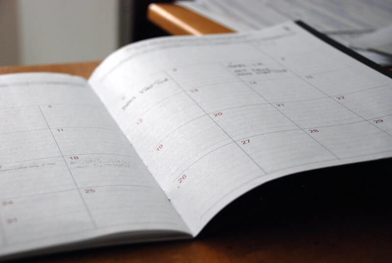 agenda calendario