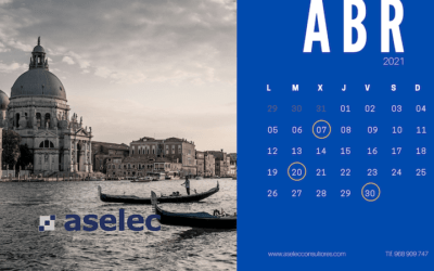 CALENDARIO FISCAL ABRIL 2021