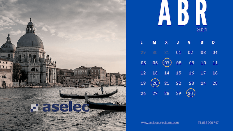 calendario-fiscal-abril-21-aselec-venecia