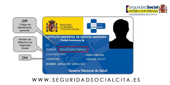 tarjeta de la seg social