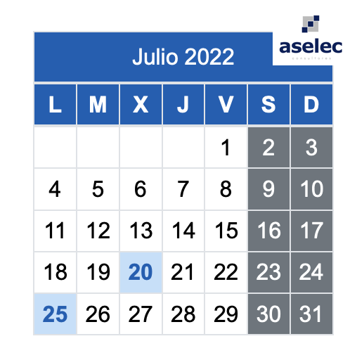 calendario-fiscal-julio-aselec